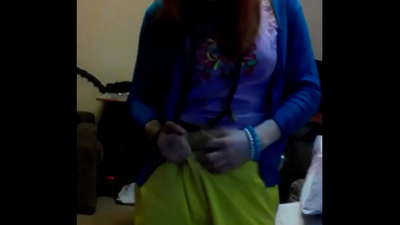 Fideo mastyrbio agos gan Light Fairy gyda phen coch